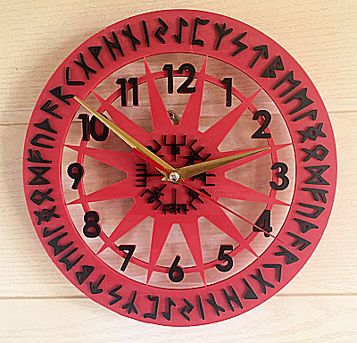 Pendule murale Viking