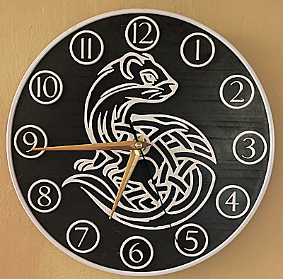 Pendule murale Hermine