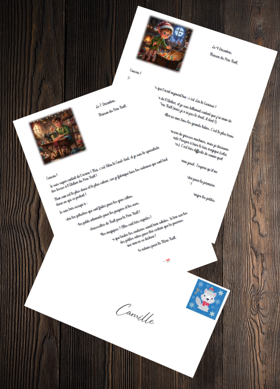 Kit Calendrier de l'Avent DIY : 24 Jours de Lettres de Lutins & Boîte aux Lettres Magique à Fabriquer (PDF à Imprimer) – Image 7