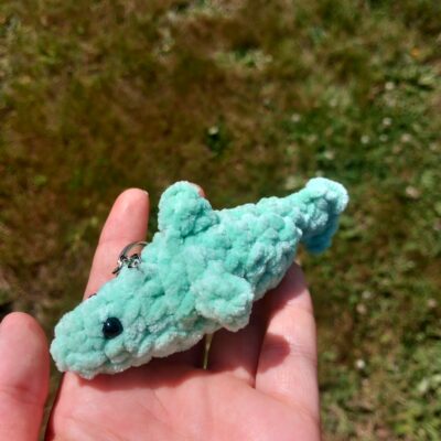 Porte-clé "poisson vert"