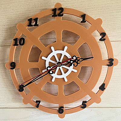 Pendule murale Barre