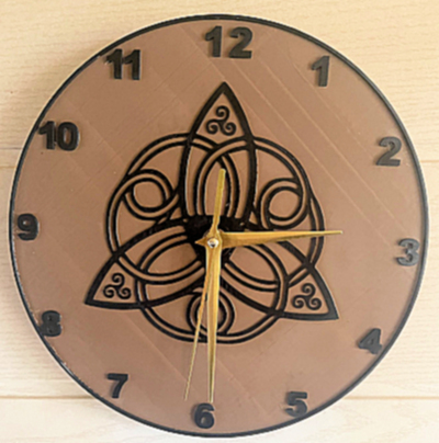Pendule murale Noeud Celtique