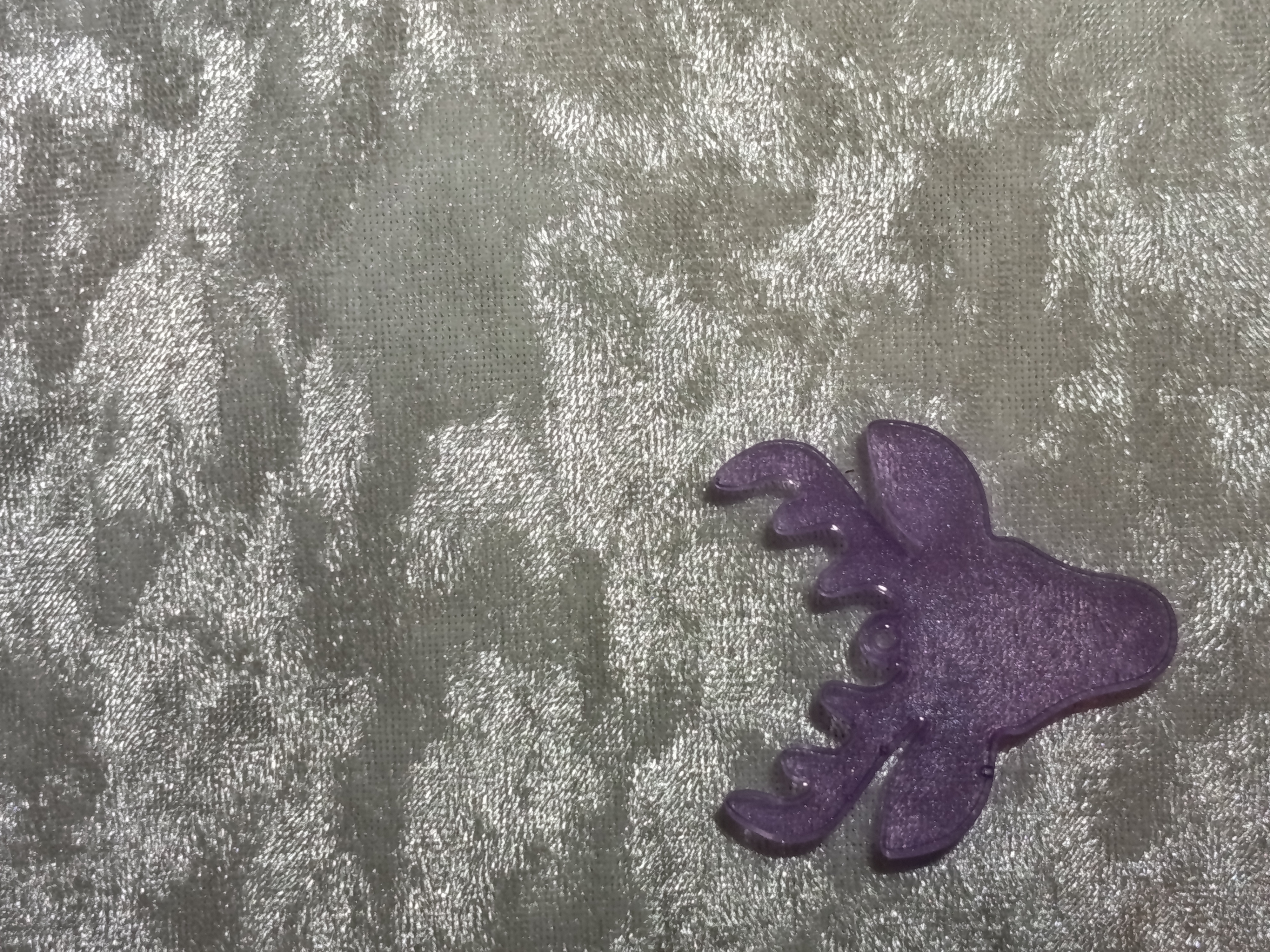 Lot de rennes violets en résine – Image 3