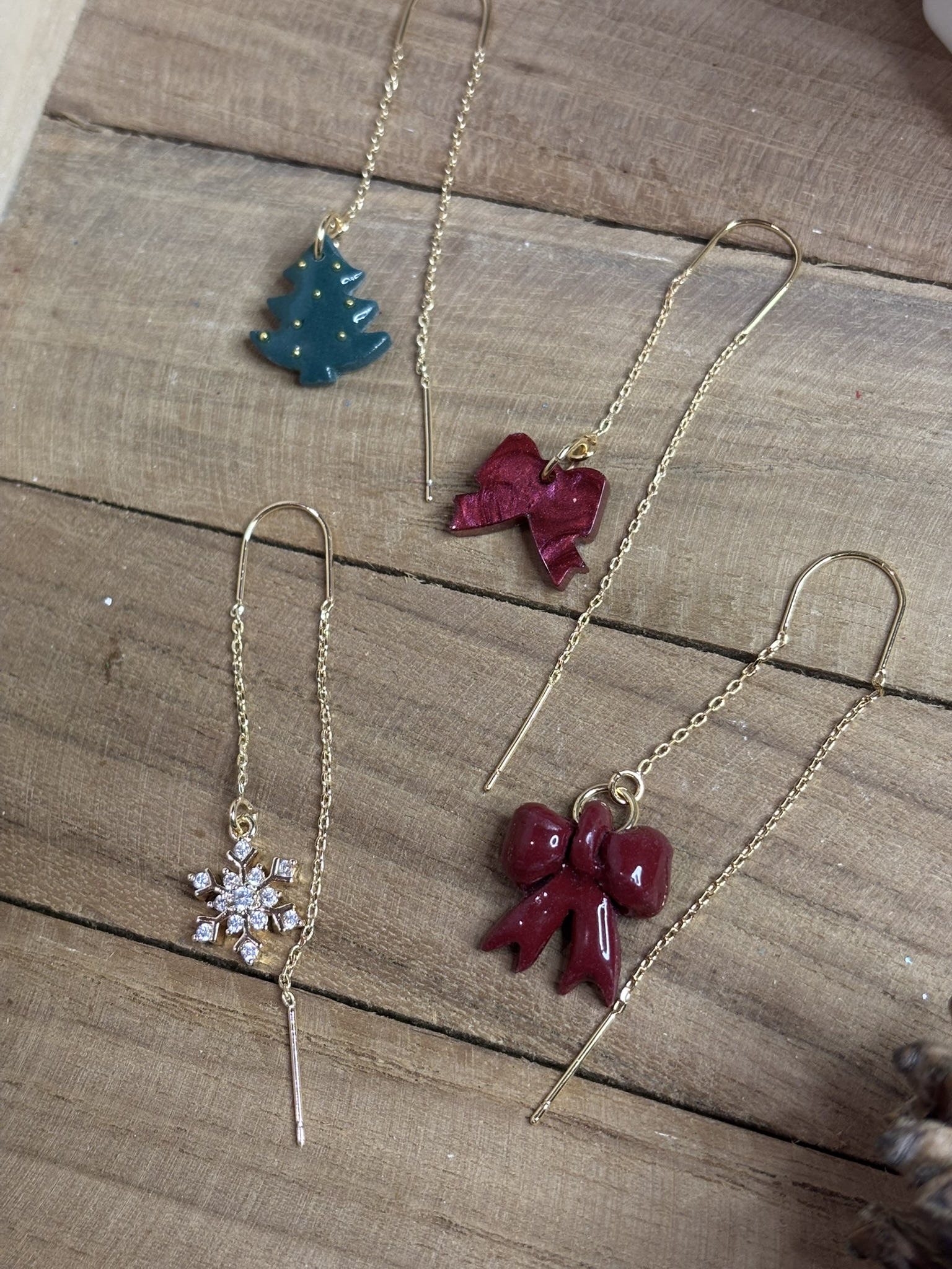 Boucles pendante à retour arrière – Image 5