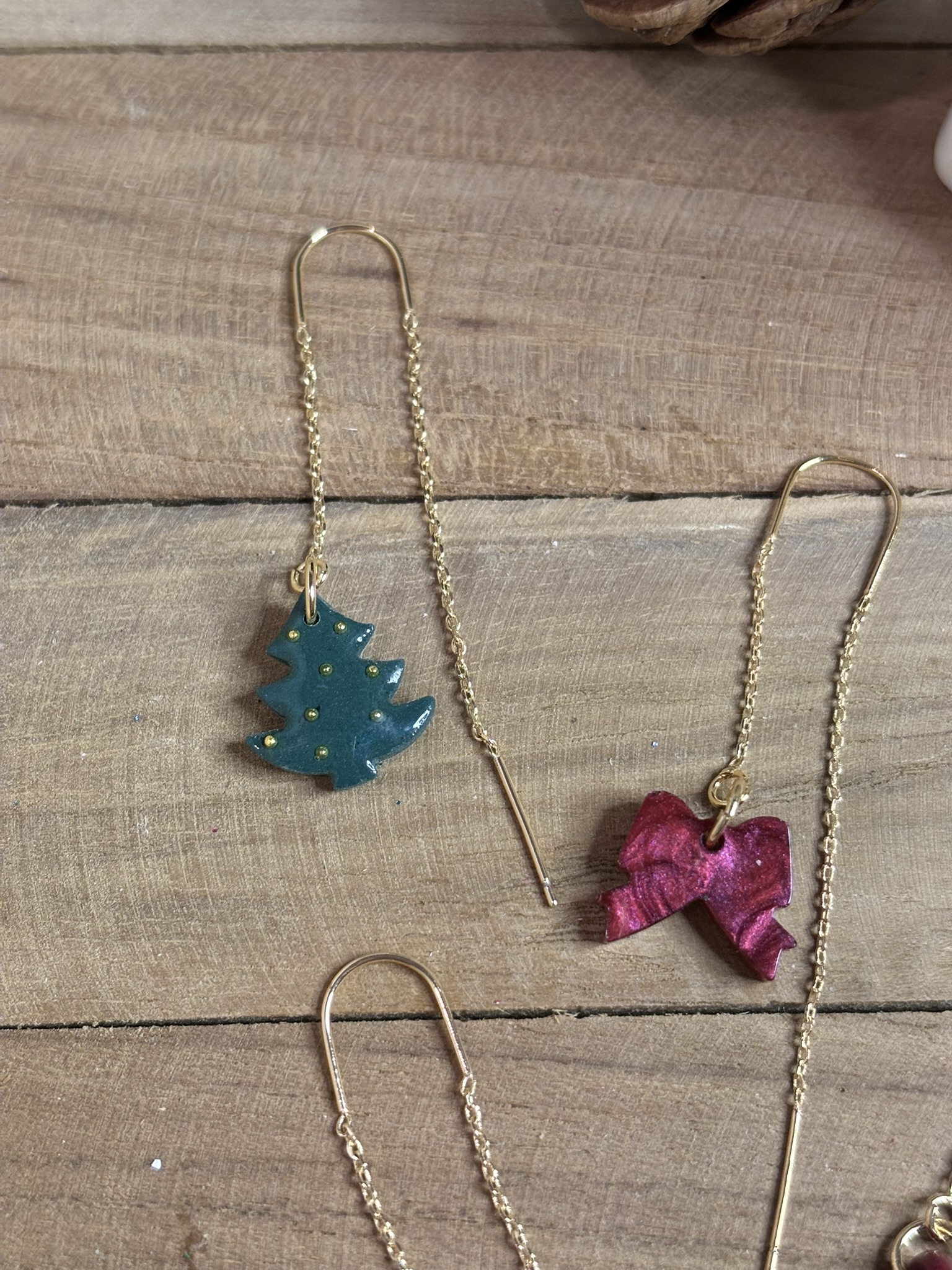 Boucles pendante à retour arrière – Image 3