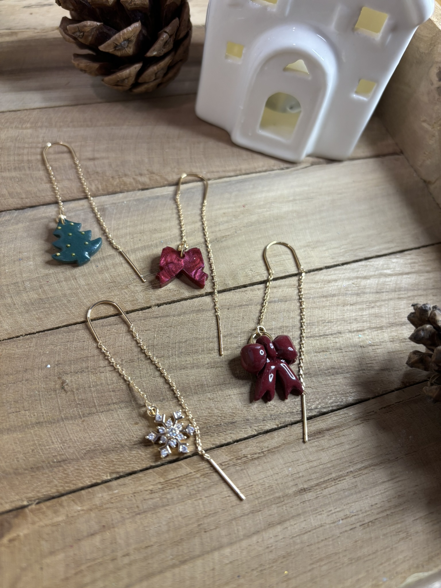 Boucles pendante à retour arrière – Image 2