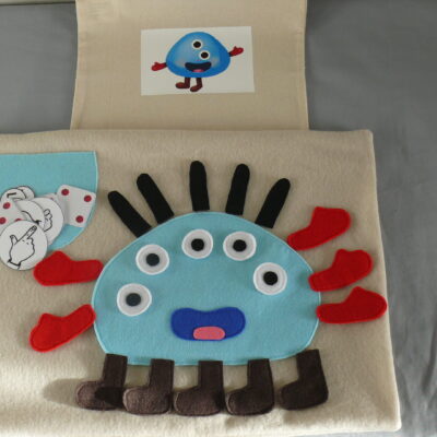 Tapis monstre à compter méthode MHM/monstre à compter méthode MHM