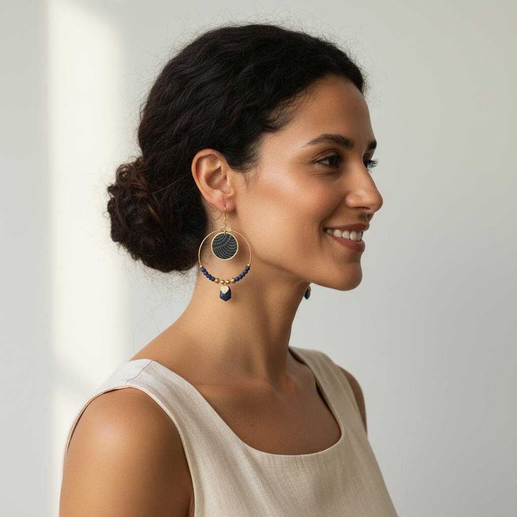 Créoles perles 2 – Image 2