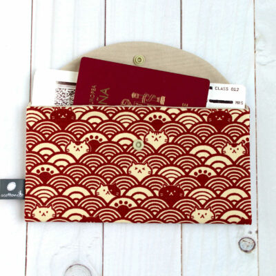 pochette passeport billets avion