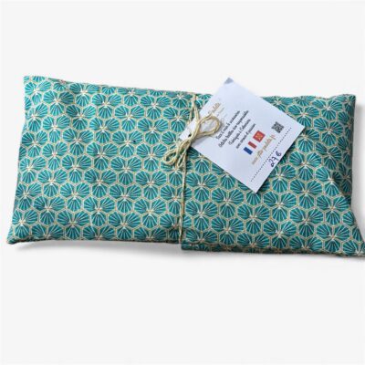 🌿 Bouillotte Relaxante aux Graines de Lin et Lavande - Création Artisanale Française