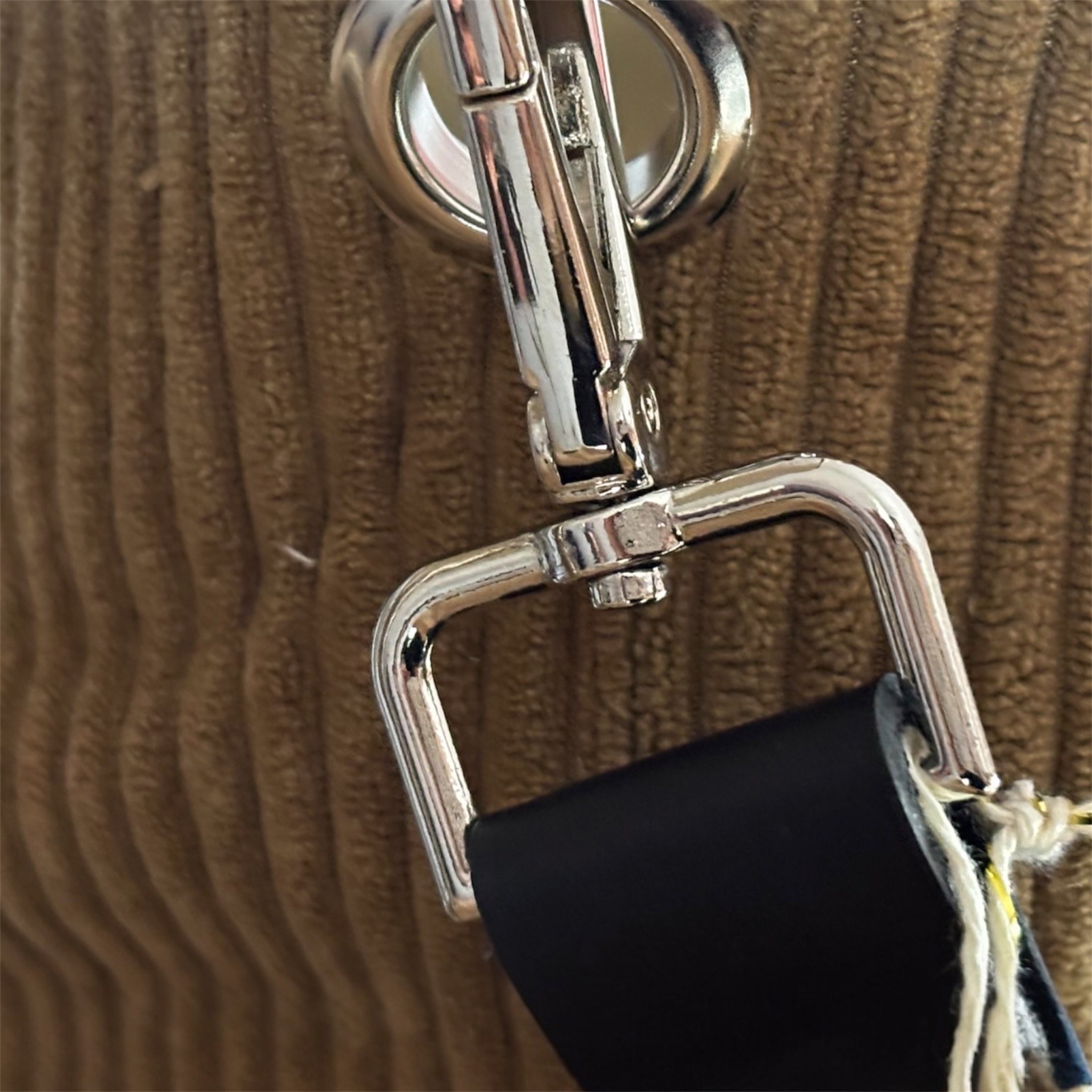 Sac Cabas Femme en Velours Côtelé Tabac– Création Artisanale Française – Image 5