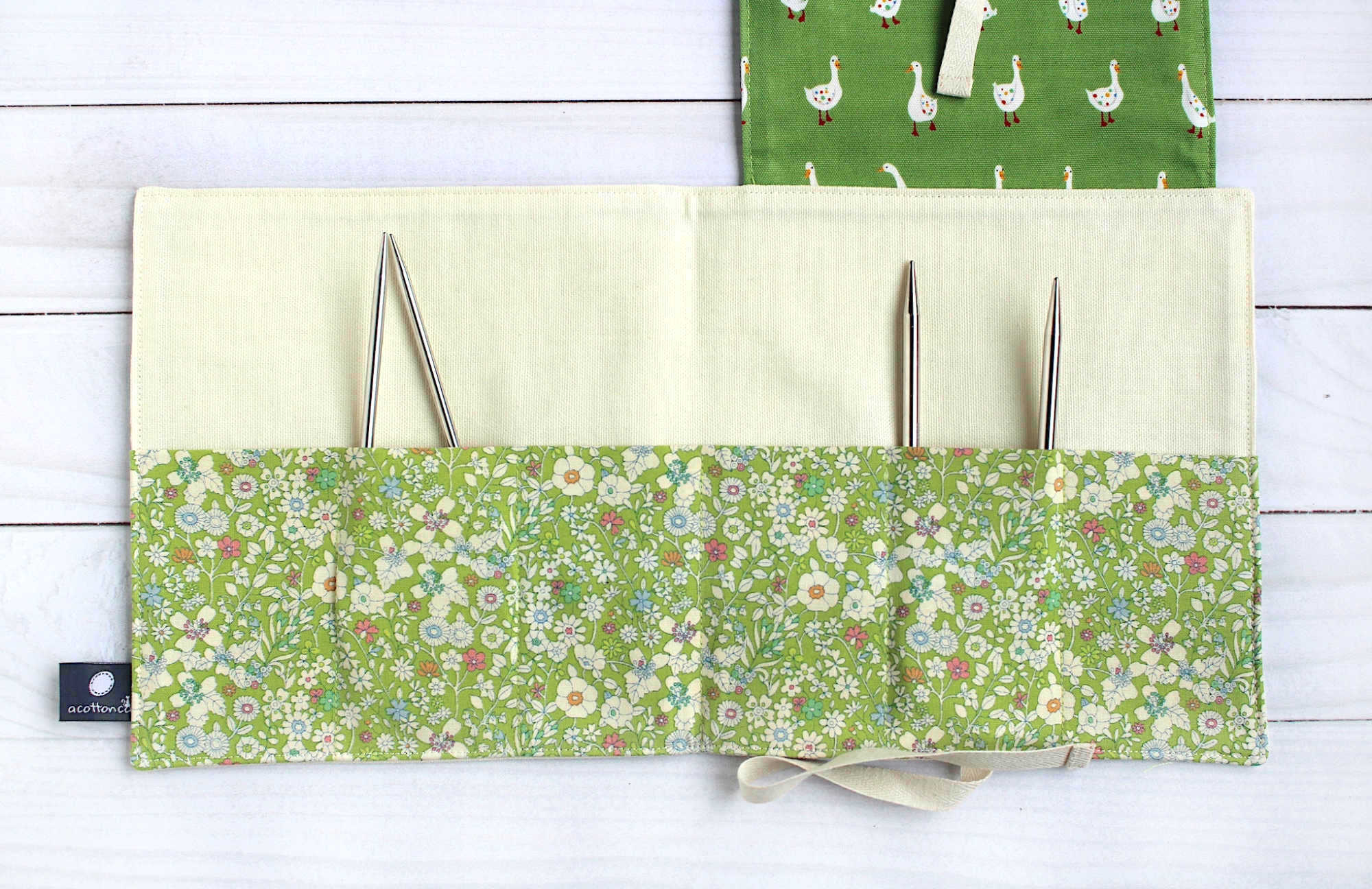 trousse aiguilles circulaires tricot