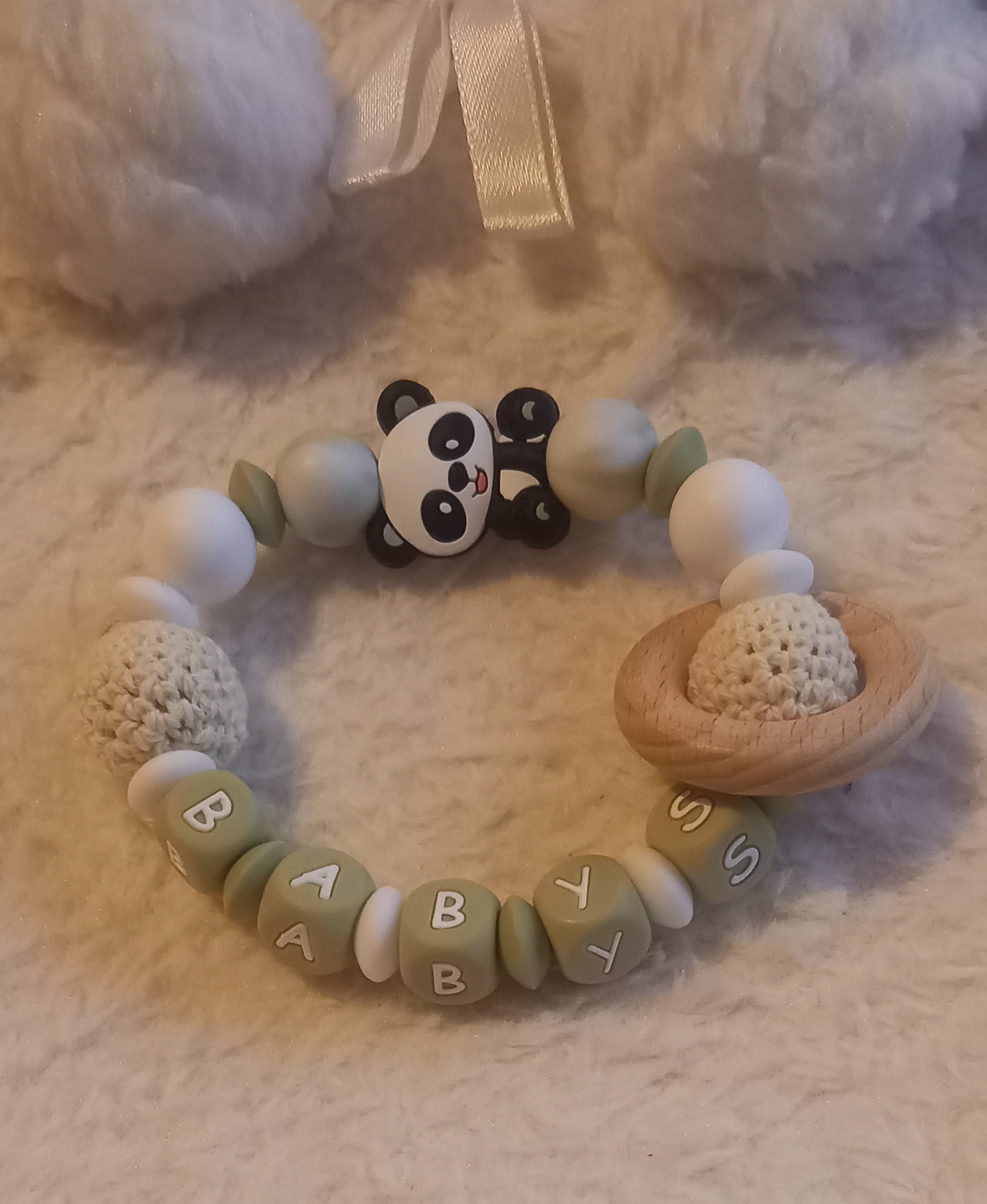 Hochet personnalisé 🐼 – Image 2