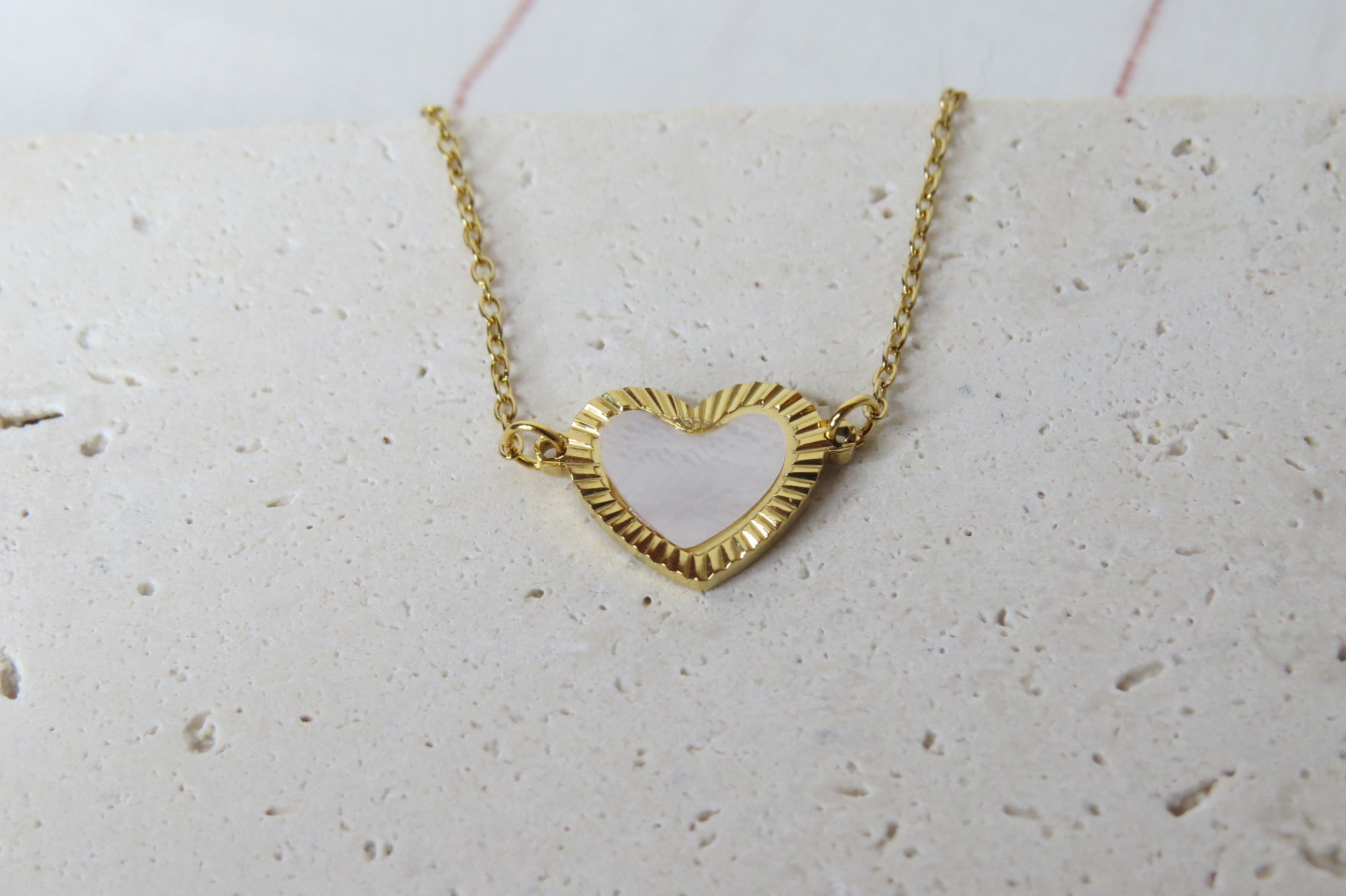 Bracelet nacre et fermoir acier inoxydable – Image 4