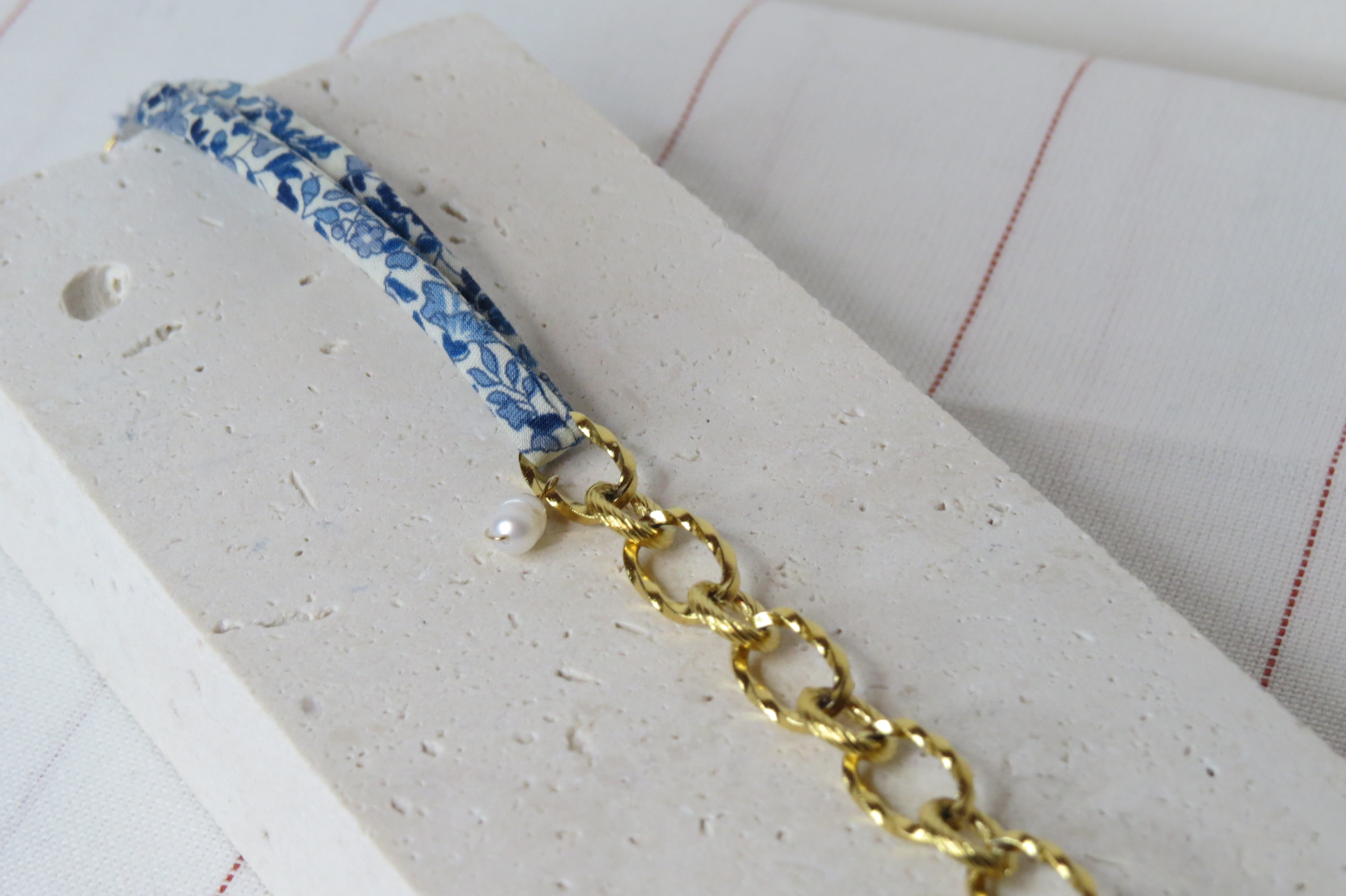 Bracelet ruban et acier inoxydable – Image 2