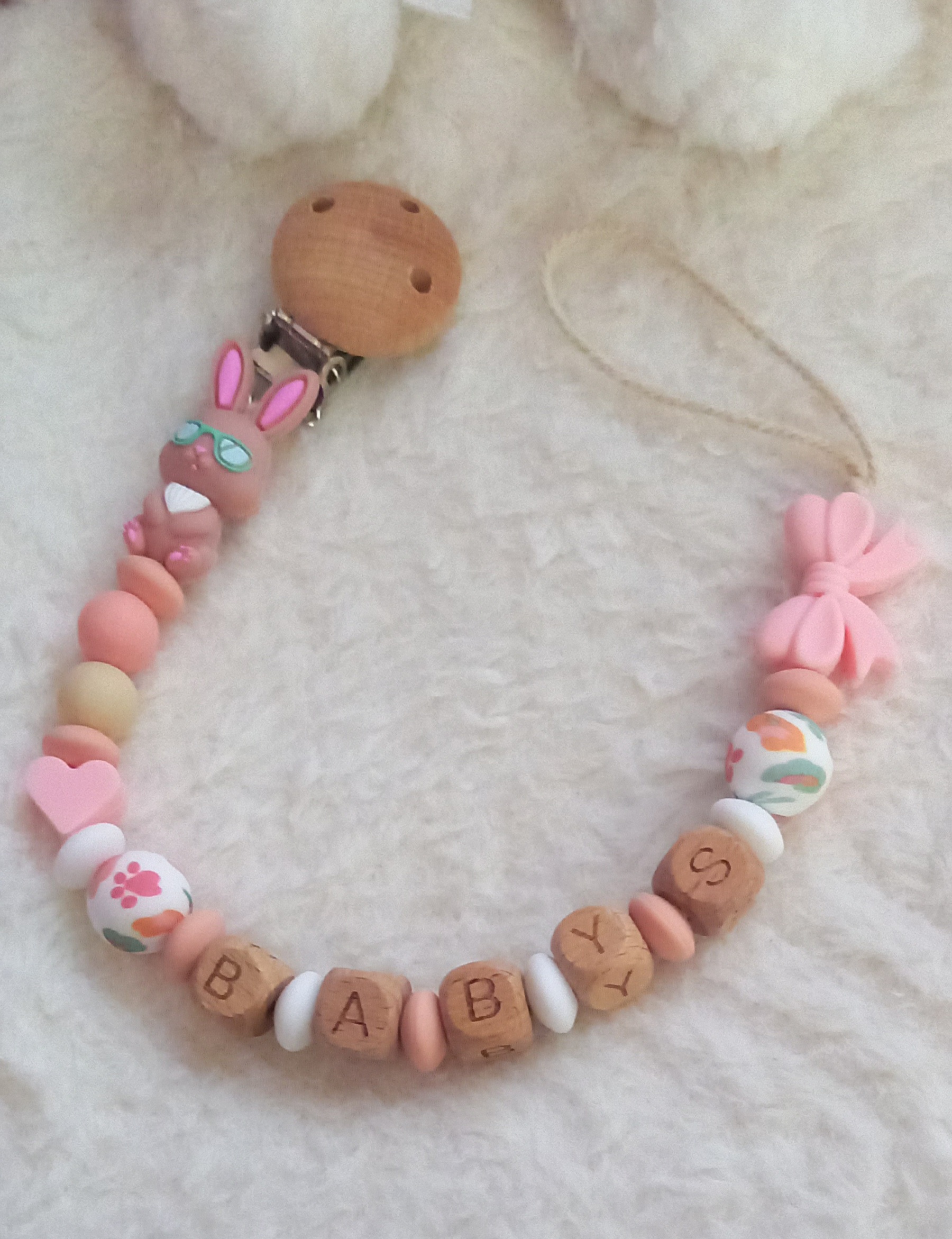 Attache tétine personnalisée 🐇 – Image 2