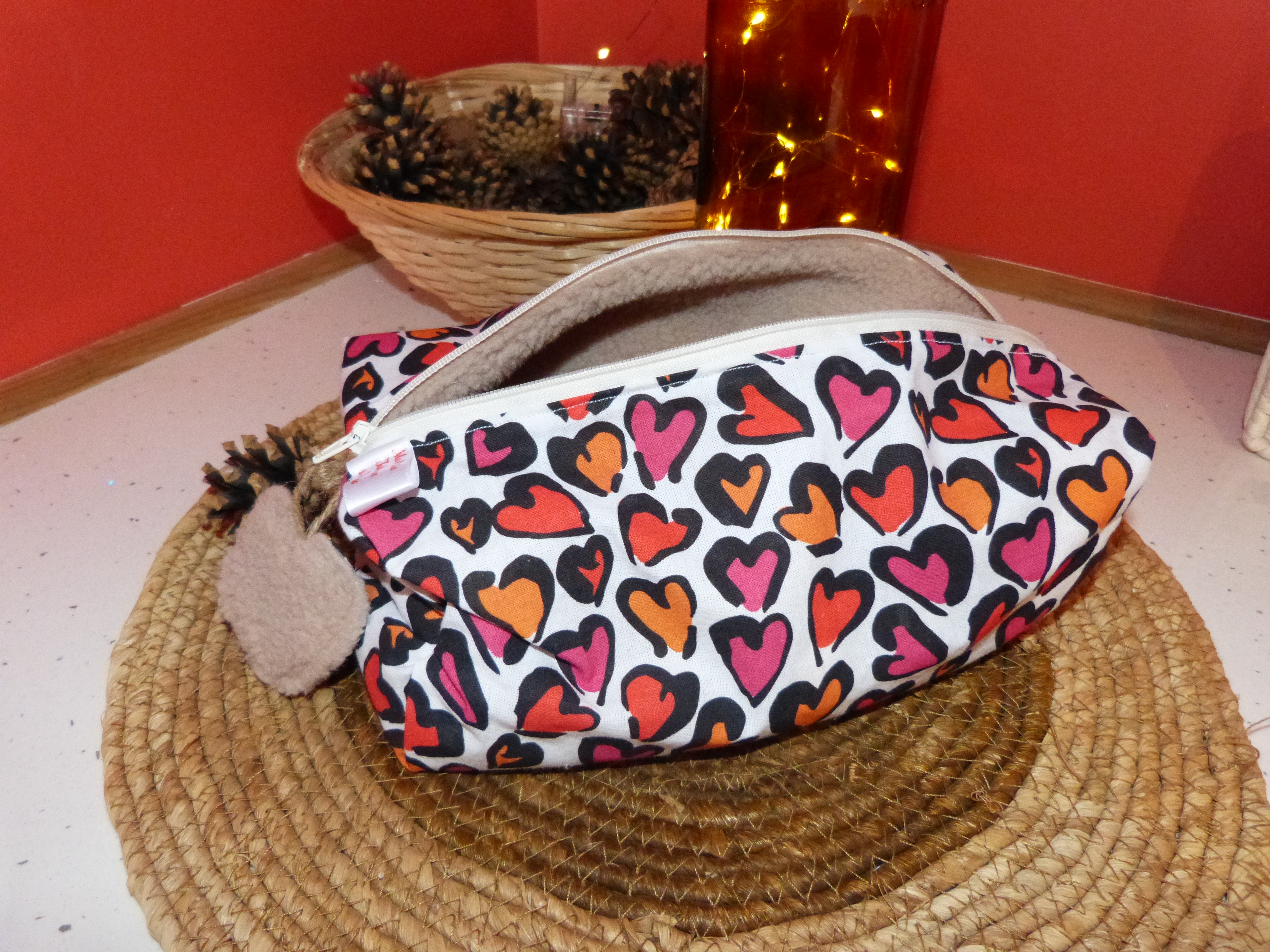 Trousse à maquillage "Collection Valentine"