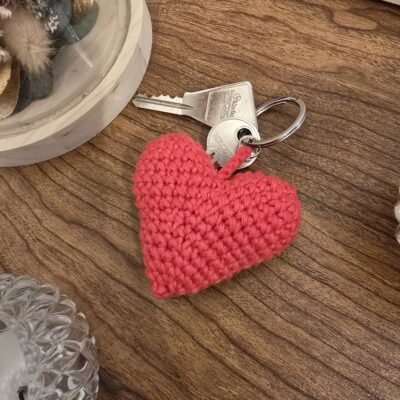 Porte clés cœur