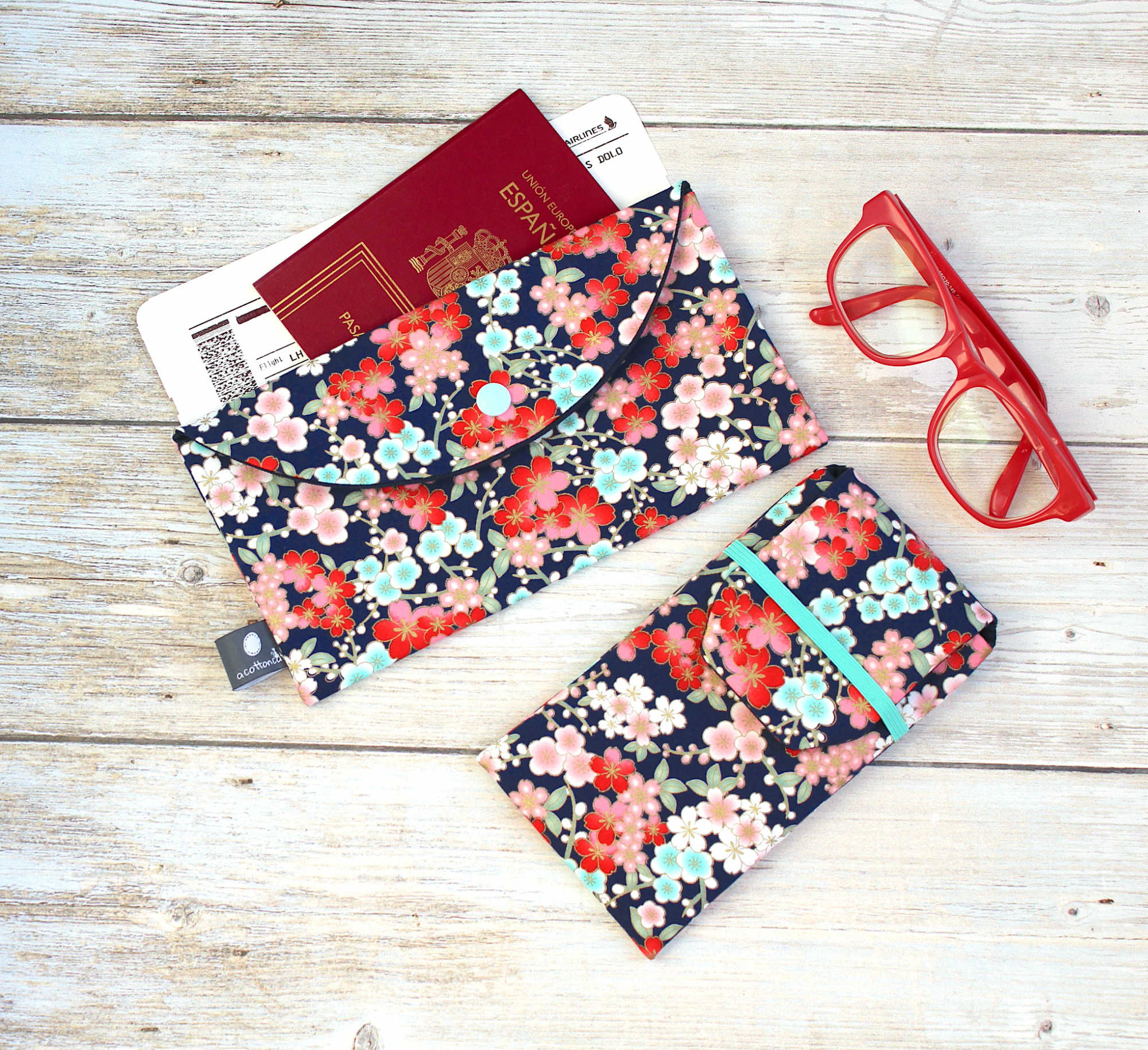 accessoires japonais tissu femme