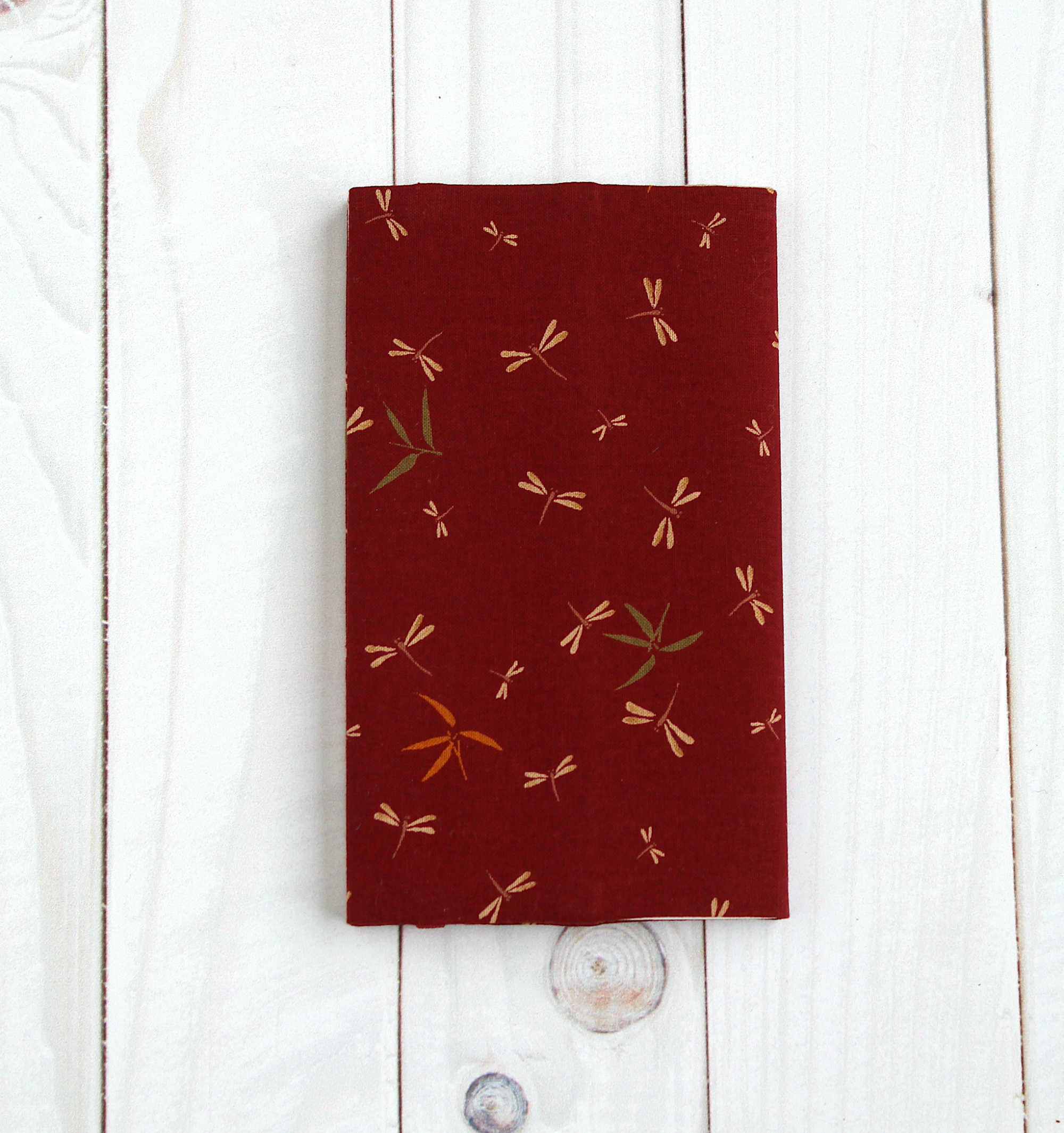 Porte chéquier tissu japonais, protège chéquier talon haut, étui chéquier portefeuille – Image 5