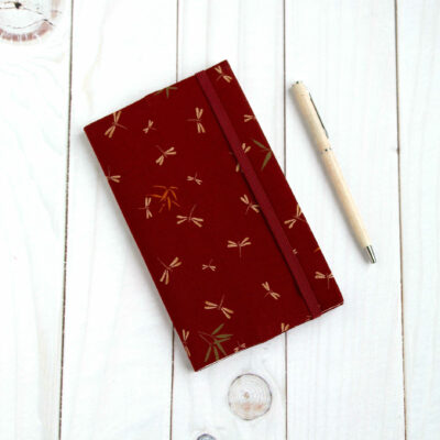 porte chequier tissu japonais