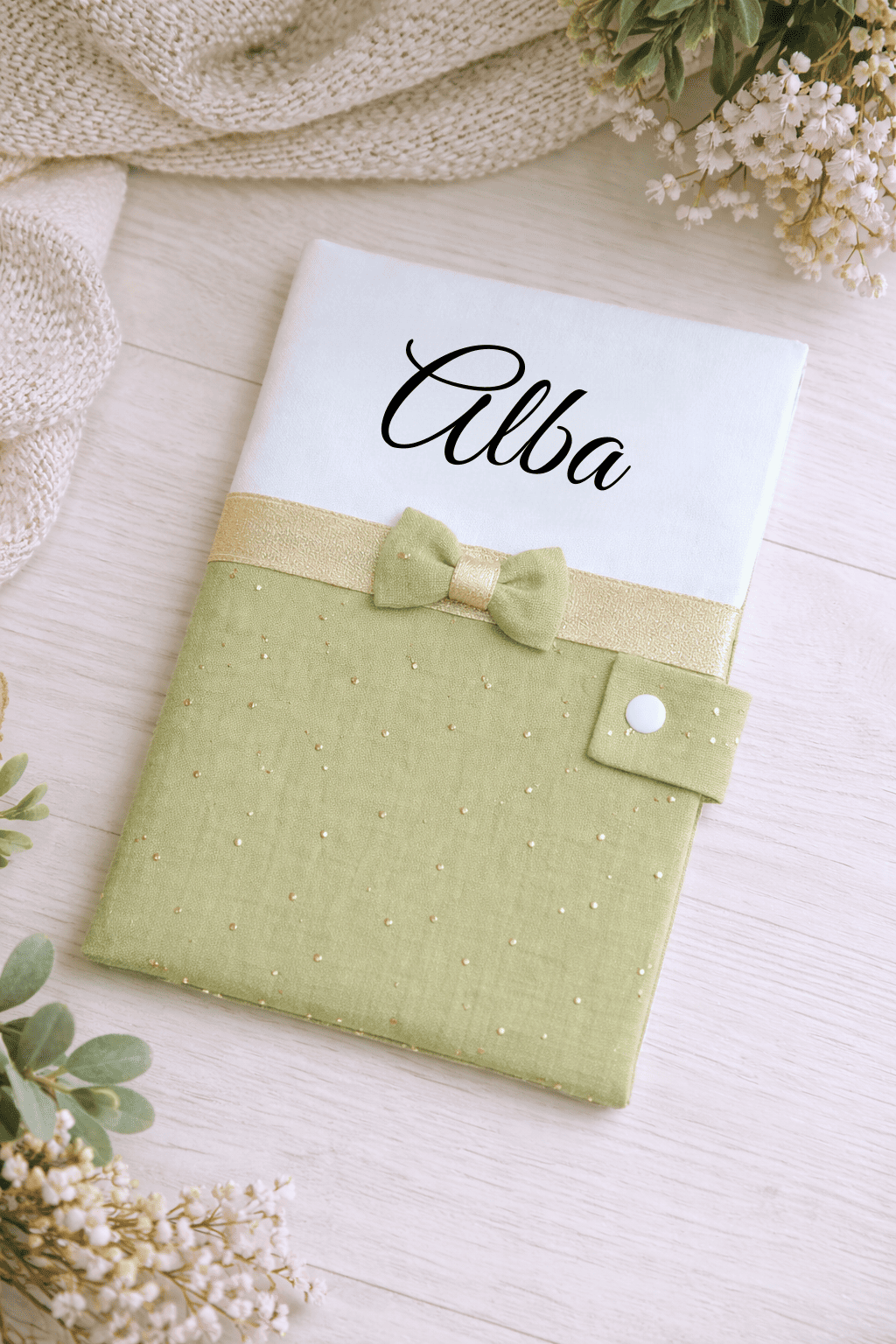 protège carnet de santé biais or