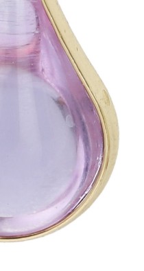 Boucles d'oreilles goutte de verre, coloris au choix – Image 9