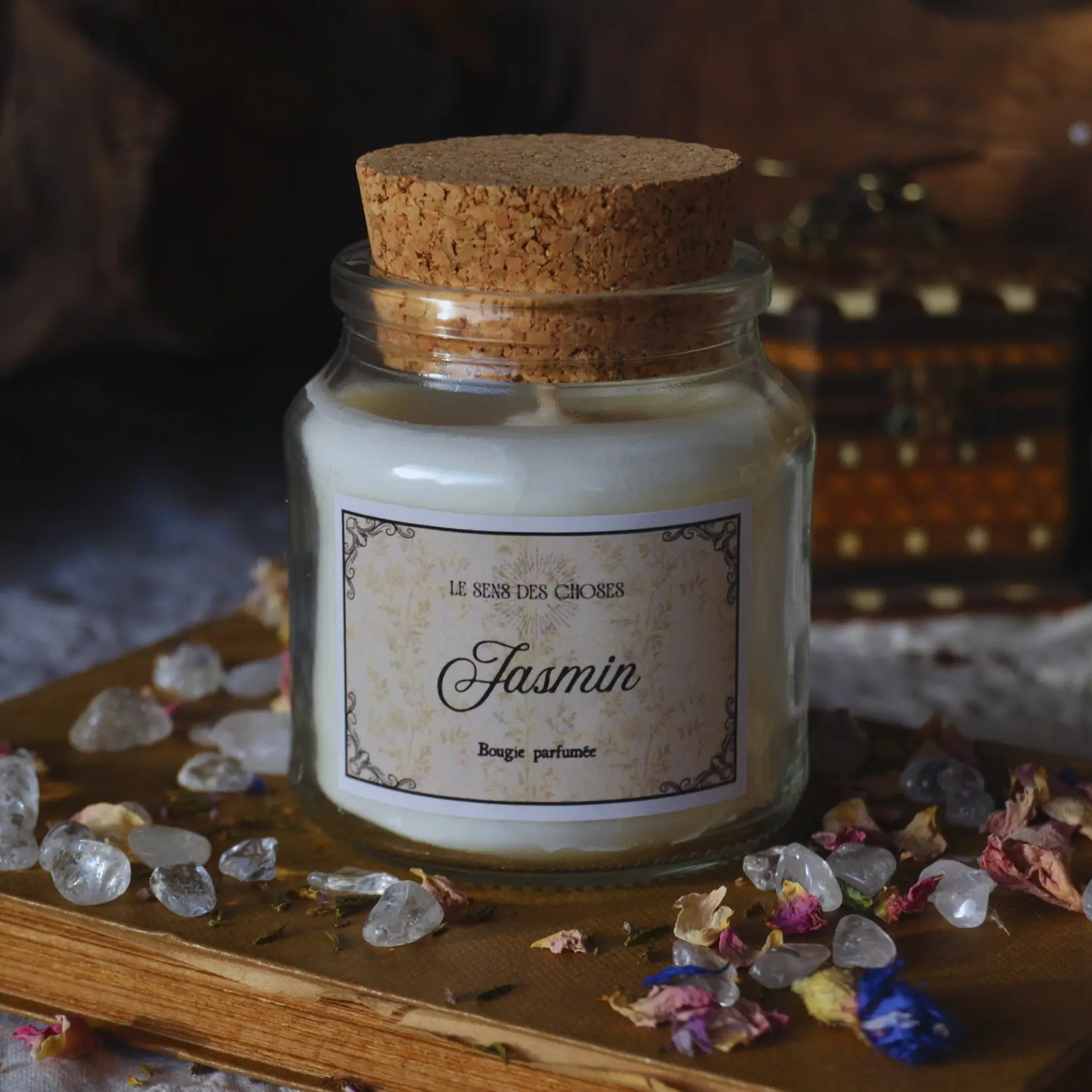Bougie parfumée au jasmin