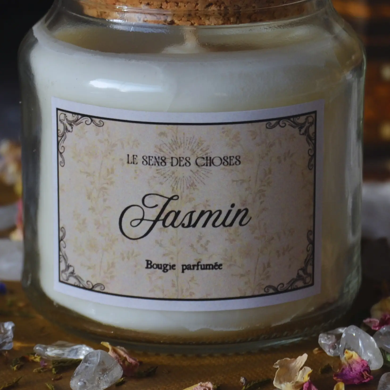Bougie parfumée au jasmin – Image 2
