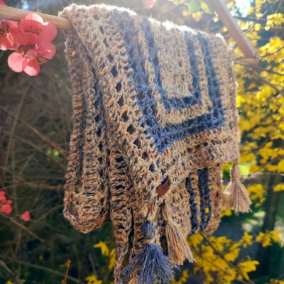 Écharpe Kalia en lin et viscose