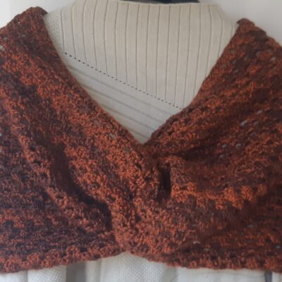 Chauffe-épaule twisté