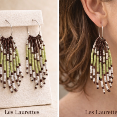 Boucles d'oreilles franges
