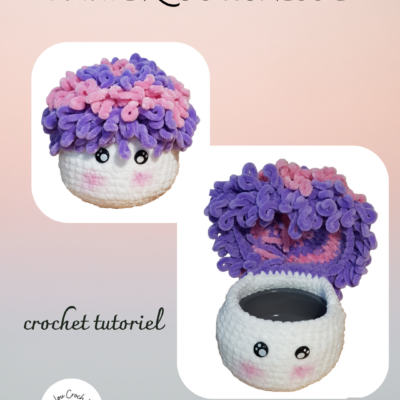 tuto pdf FR :Panier bouclette (rangement) au crochet