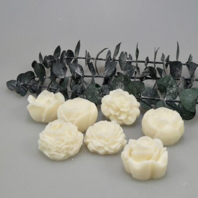 Fondants parfumés en cire végétale