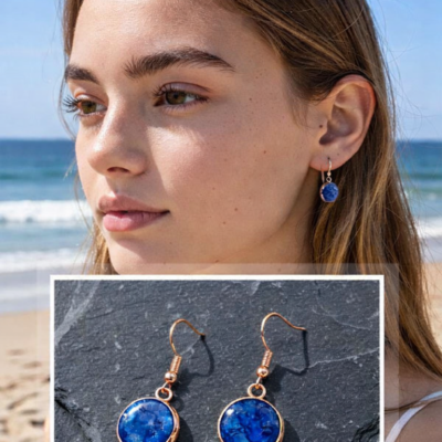 Boucles d’oreilles Éclat Lagune