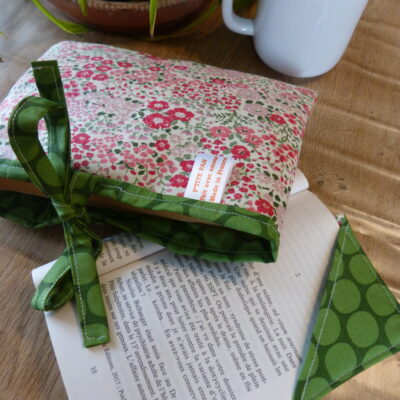 Pochette à livre "poche" - prairie