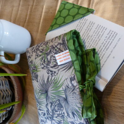 Pochette à livre "poche" - jungle
