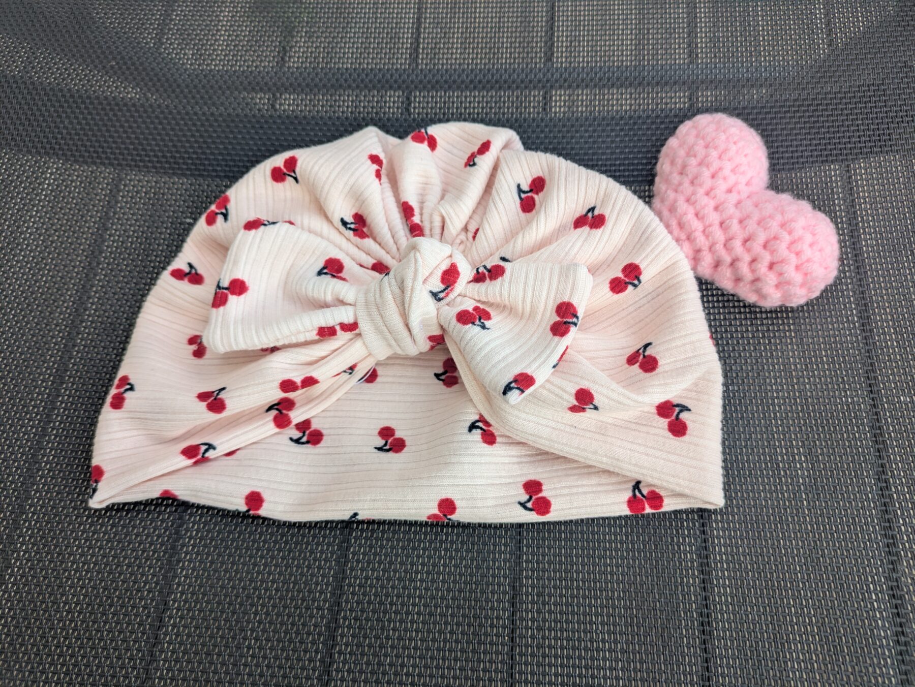 Bonnet turban bébé