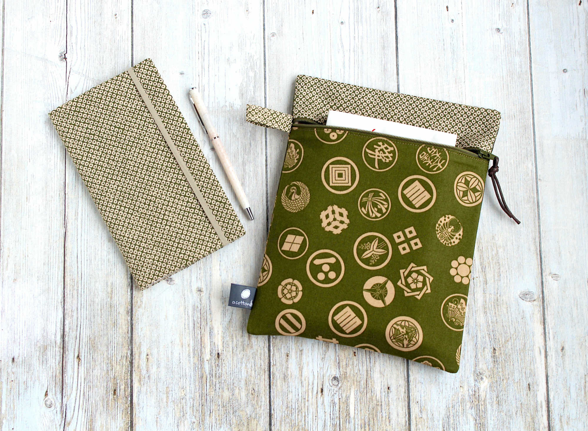 accessoires japonais tissu homme