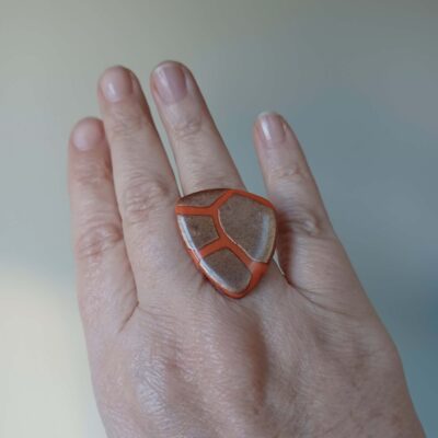 Bague fantaisie polymère Sophie