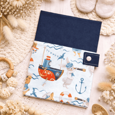 protege carnet de santé lapins bateaux