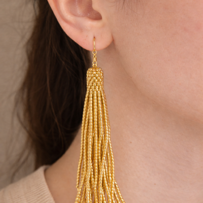 Boucles d'oreilles franges