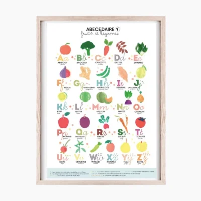 Abécédaire fruits et légumes