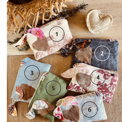 Petite pochette zippée