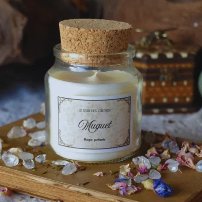 Bougie parfumée au muguet