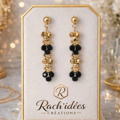 Boucles d'oreilles Elégance Dorée