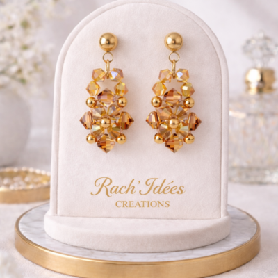 Boucles d'oreilles Lumière d'Ambre