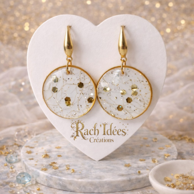 Boucles d'oreilles Eclat Céleste