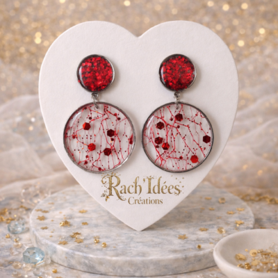 Boucles d'oreilles Eclat Passion