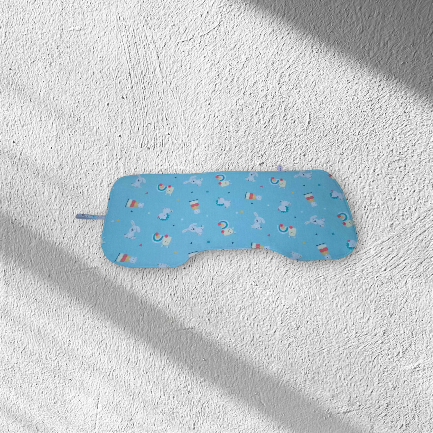 Bavoir anti-bavouille, protection d’épaule, repas bébé, coton doublé éponge nid d'abeille – Image 4